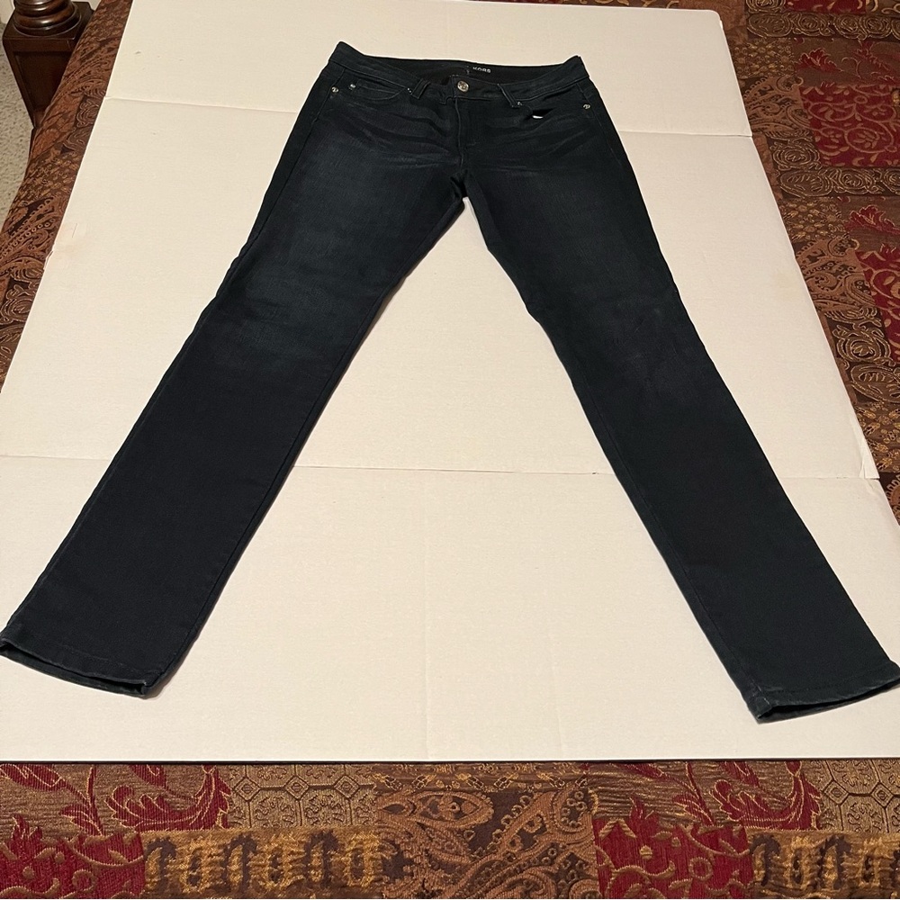Michael Kors Skinny Blue Dark Wash Womens Size 6 Denim Jean Five Pockets